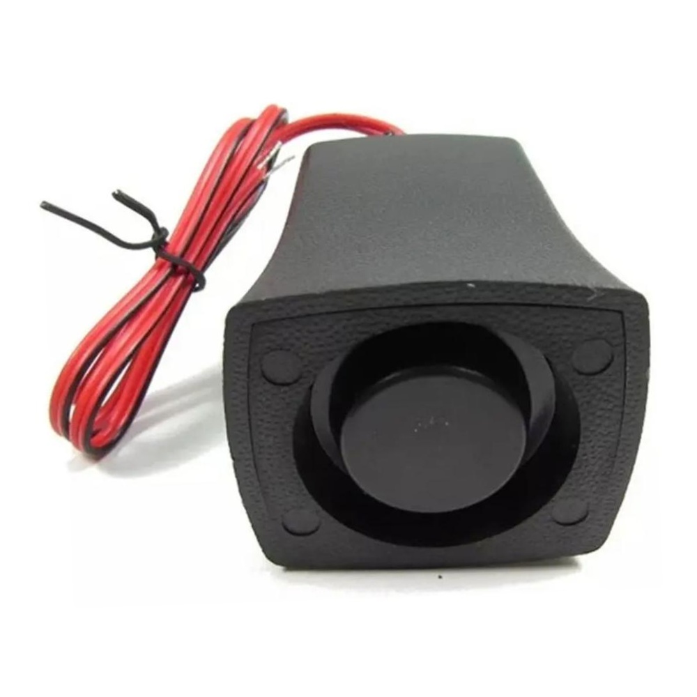 10 Mini Sirenes Piezoelétrica 24V 100dB Sinalizadora - DNI 4002