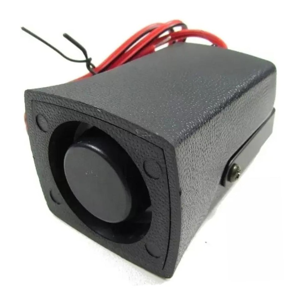 10 Mini Sirenes Piezoelétrica 24V 100dB Sinalizadora - DNI 4002