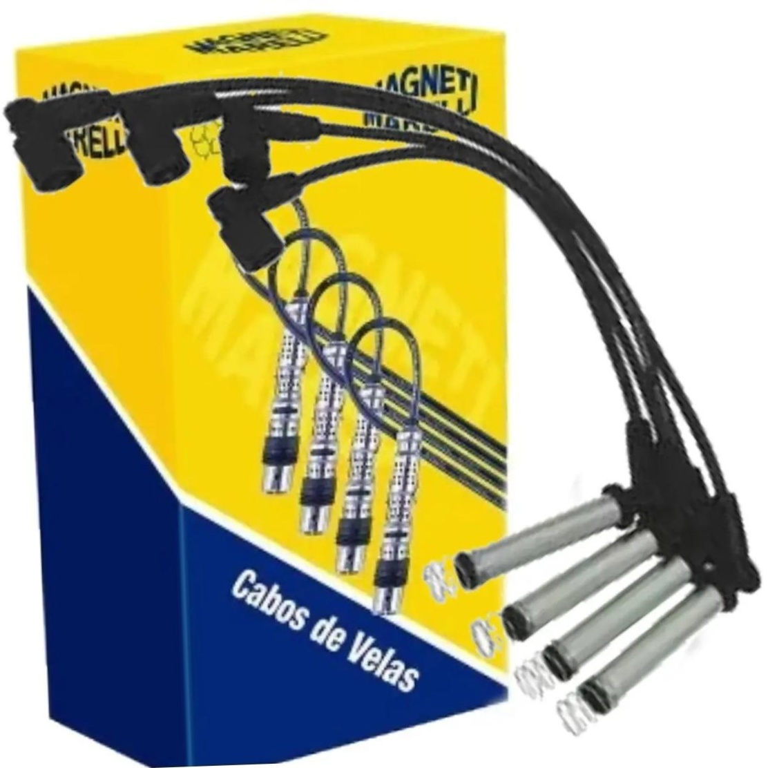 Kit Cabo e Vela de Ignição - Magneti Marelli - CVMG7202 / F6RFMM
