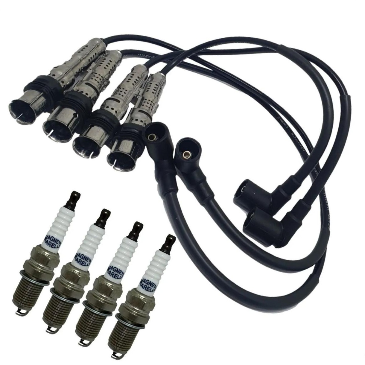Kit Cabo e Vela de Ignição - Magneti Marelli - CVMV2502 / K7RTCMM