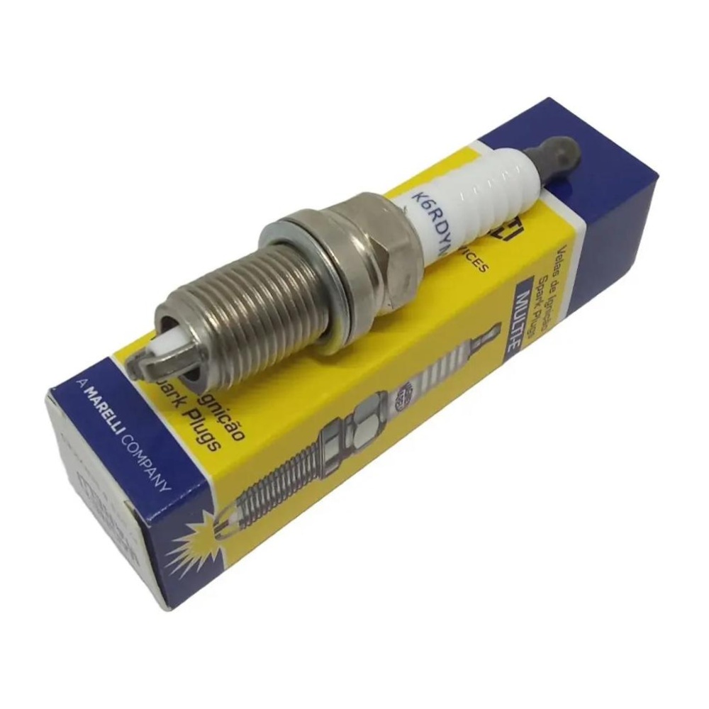 Kit 4 Vela Ignição MultiE e Cabo - Magneti Marelli - CVMT0802 / K6RDYMM