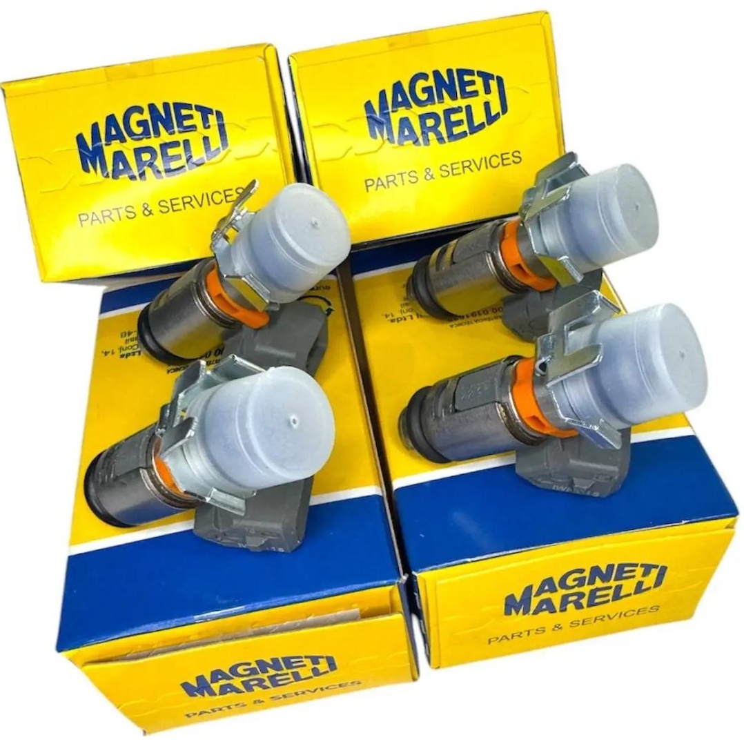 Kit 4 Bico Injetor Combustível - Magneti Marelli - 50102002RI