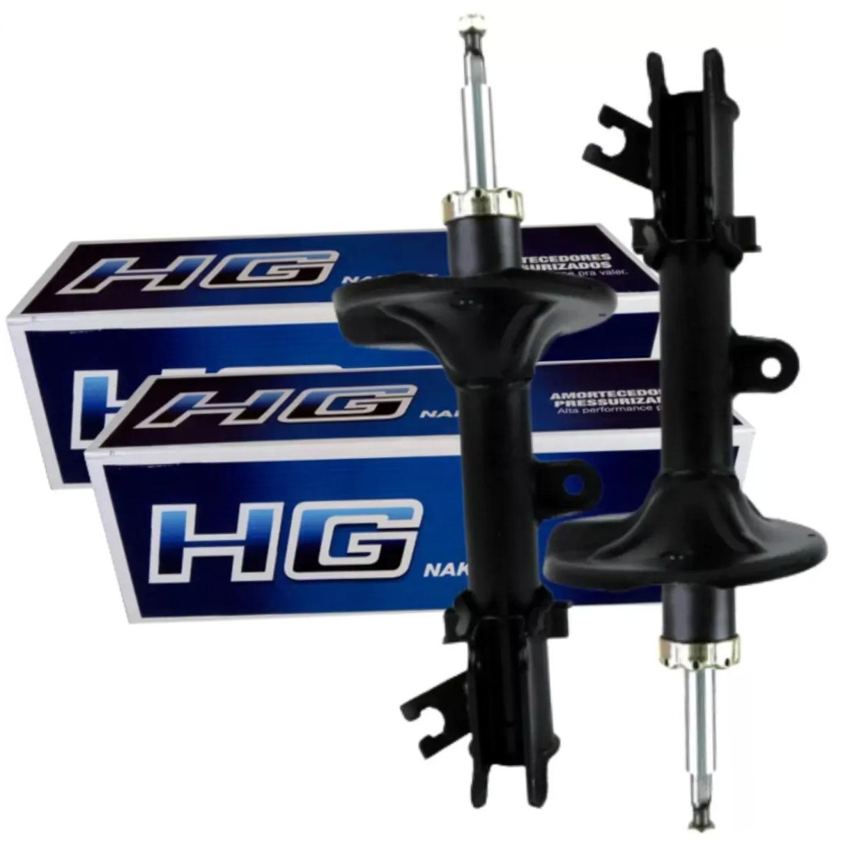 Par de Amortecedor Dianteiro da Suspensão - Nakata - HG 33077 / HG 33078