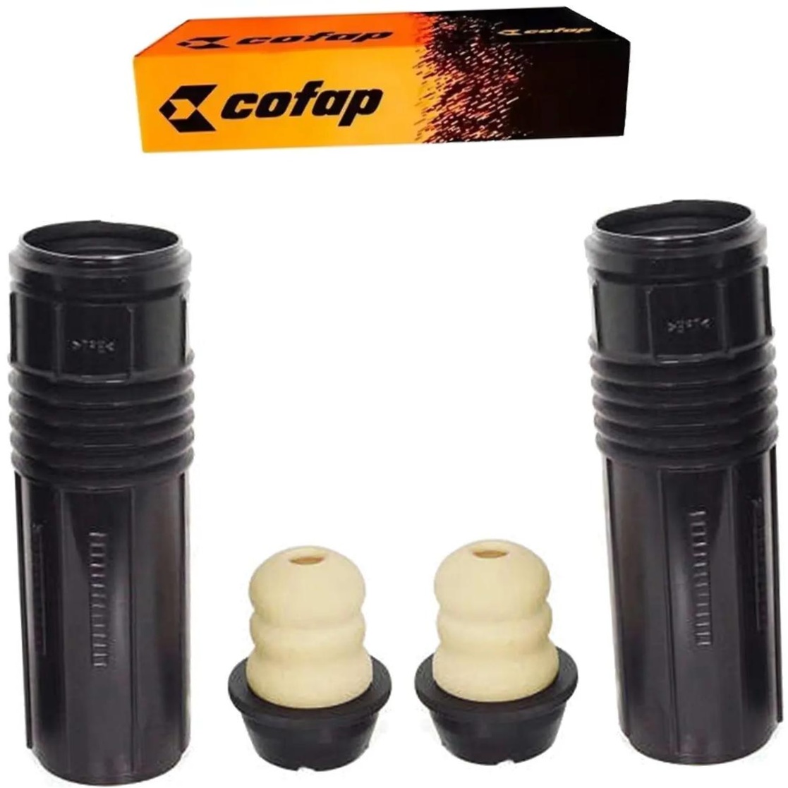 Par Kit do Amortecedor Batente Coifa Traseiro - Cofap - Ksc03202S