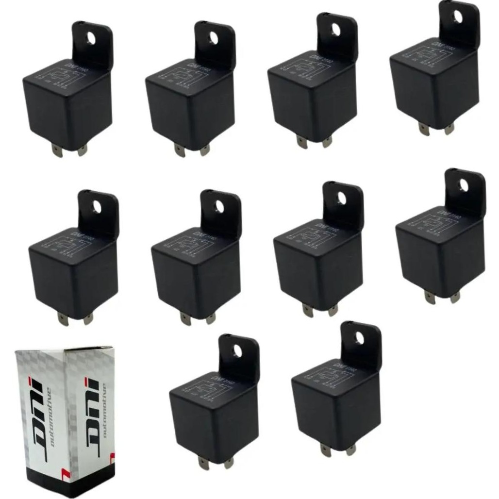 10 Relés Auxiliar Reversor 12V - DNI 0140
