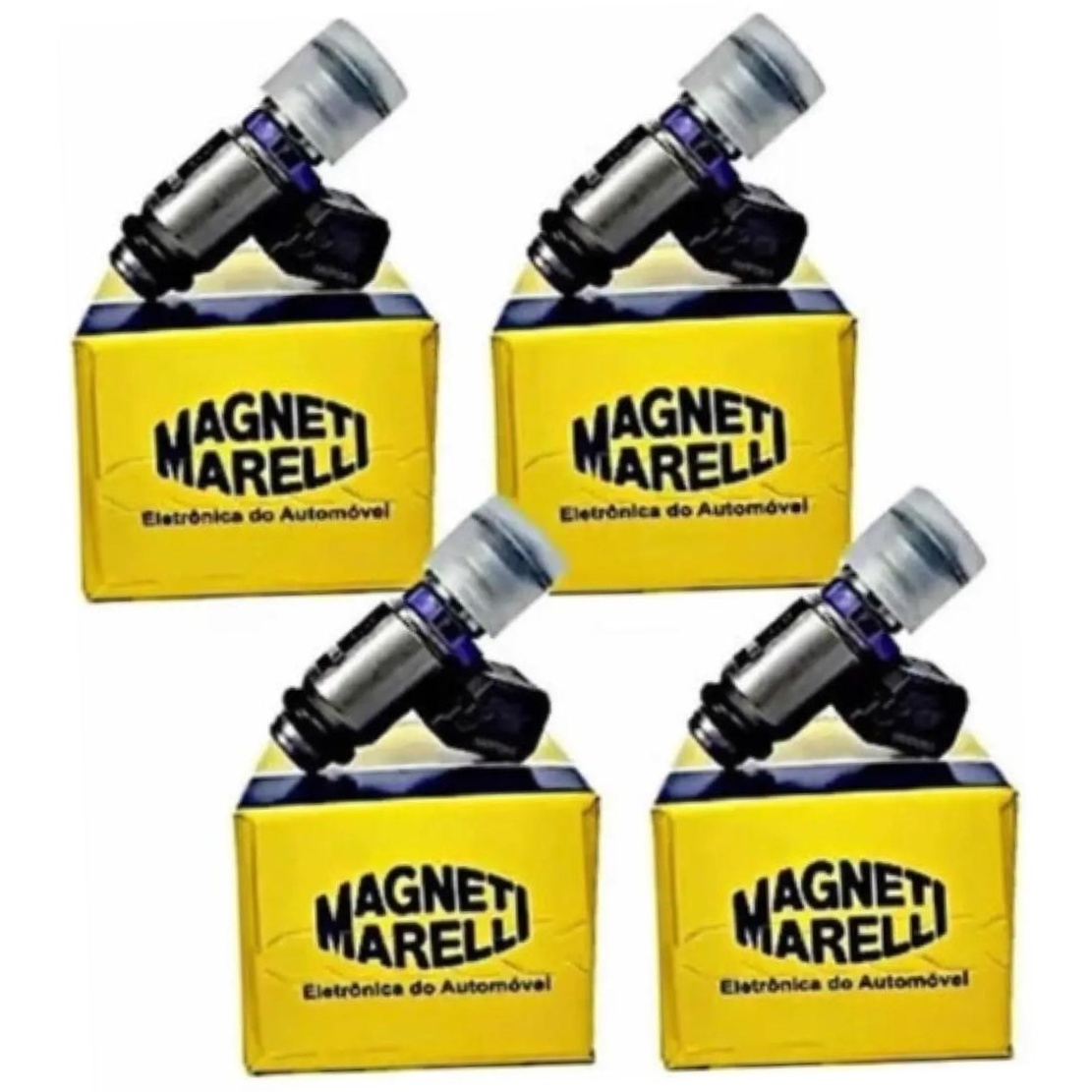 Kit 4 Bico Injetor Combustível - Magneti Marelli - 50101302RI
