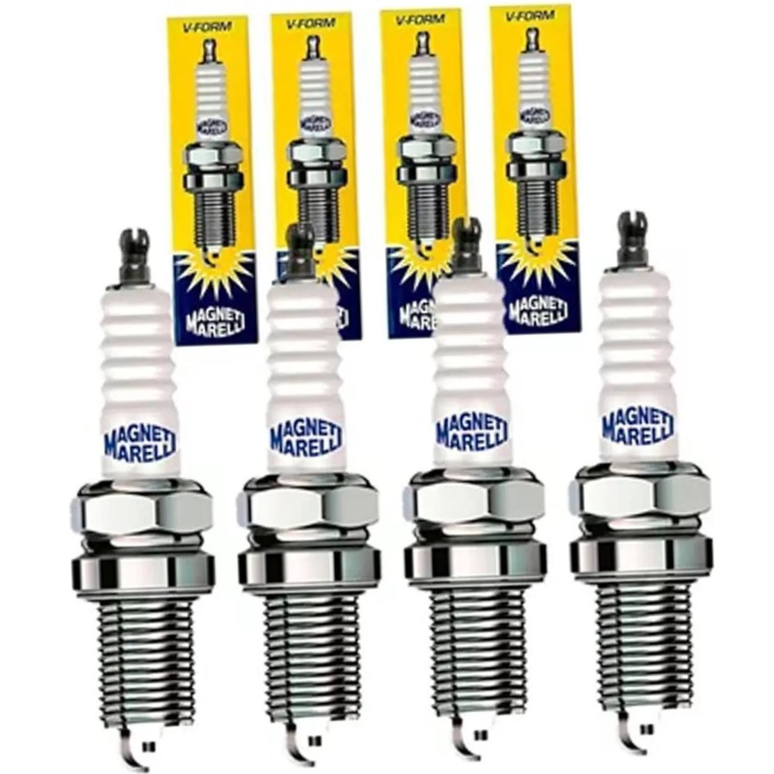 Kit Cabo e Vela de Ignição - Magneti Marelli - CVMG7302 / F8RCMM