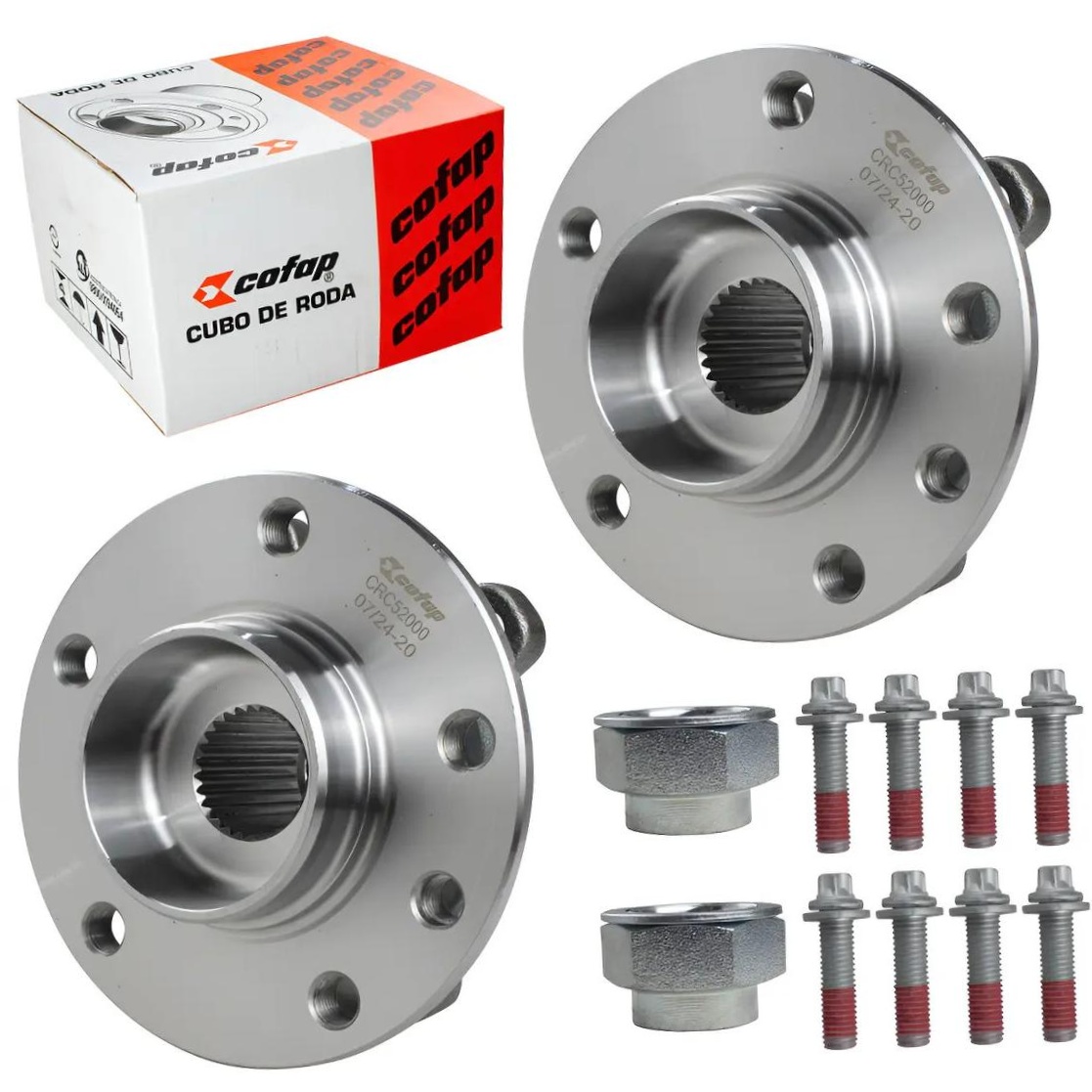 Par Cubo Roda Rolamento Traseiro - Cofap - Crc52000