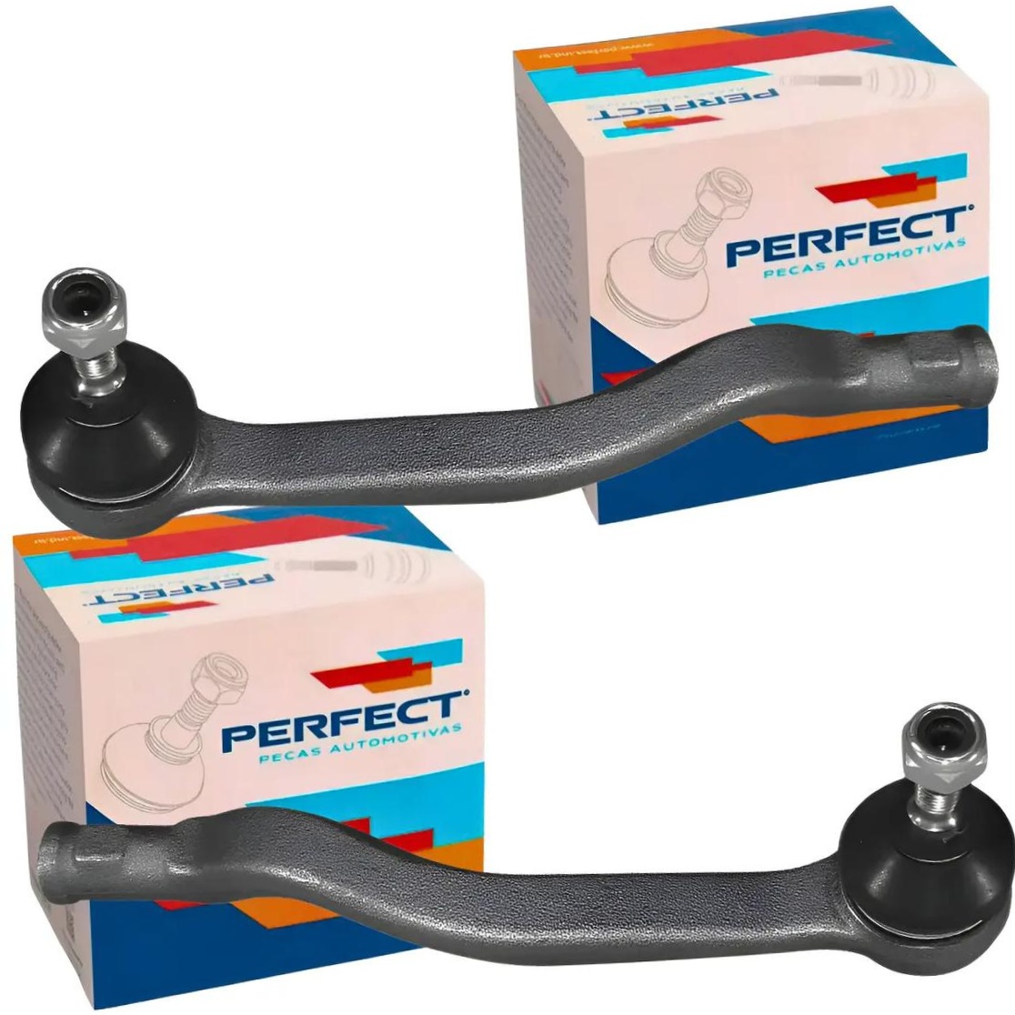 Par Terminal De Direção - Perfect - Tdi0126 - Tdi0127