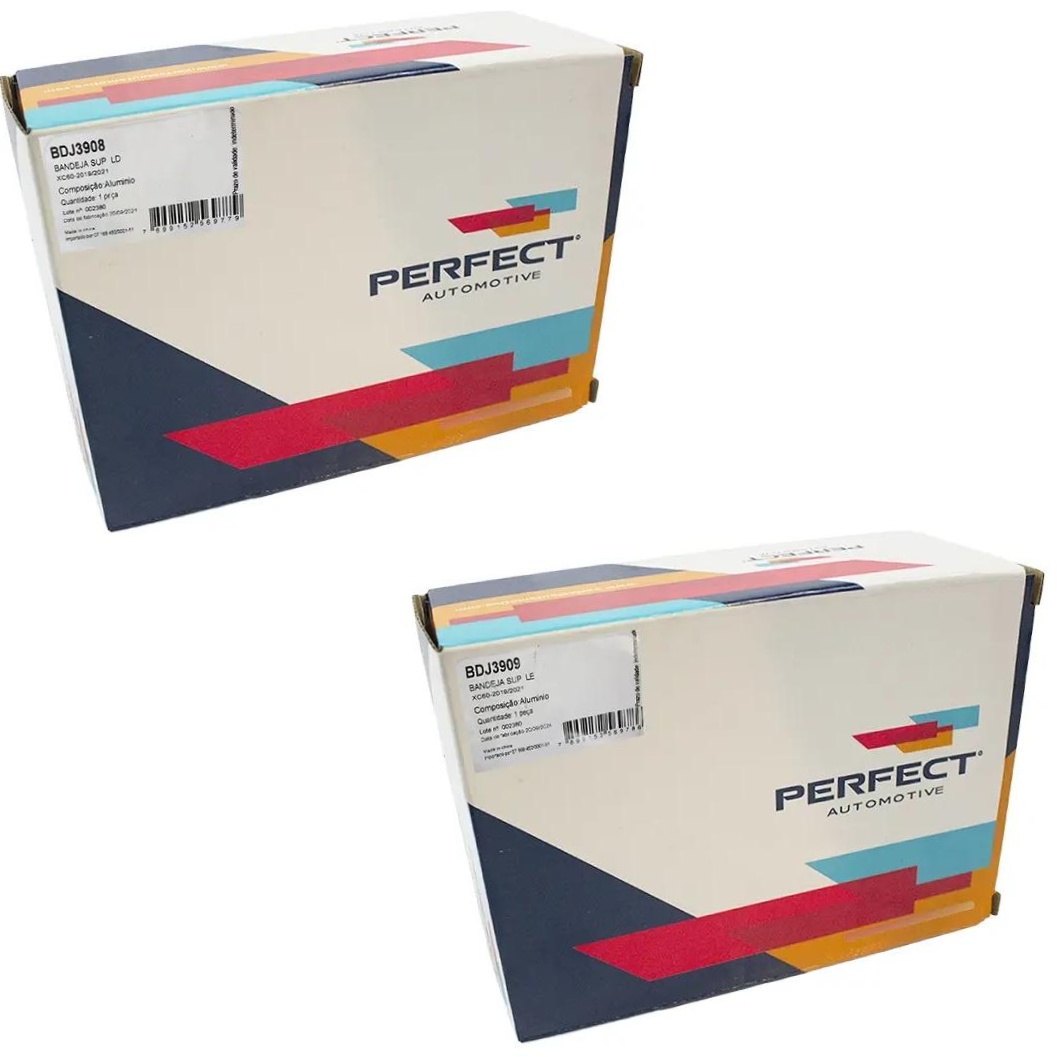 Par Bandeja Suspensão Superior - Perfect - Bdj3908 - Bdj3909
